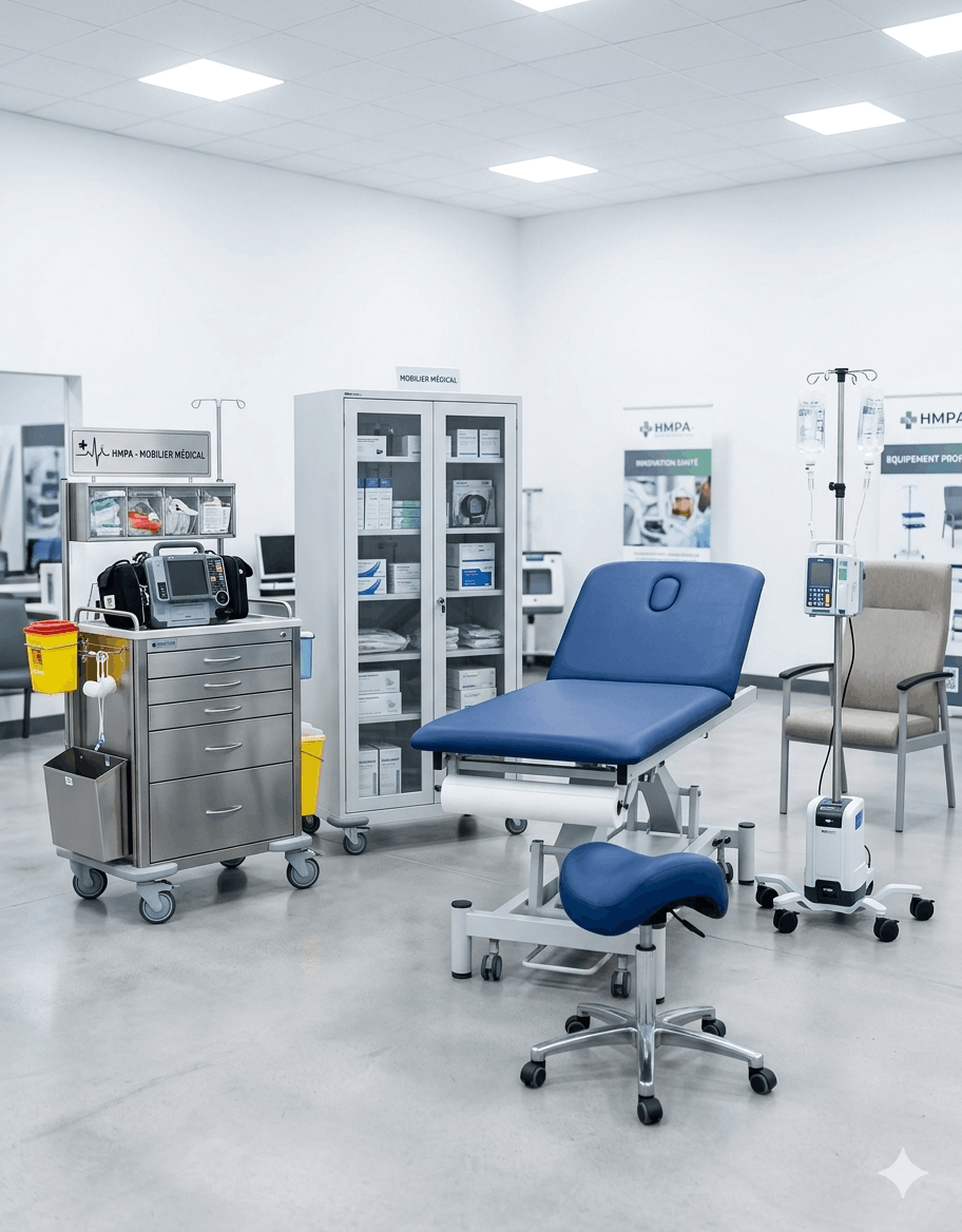Chambre d'hôpital équipée par Medica Trone
