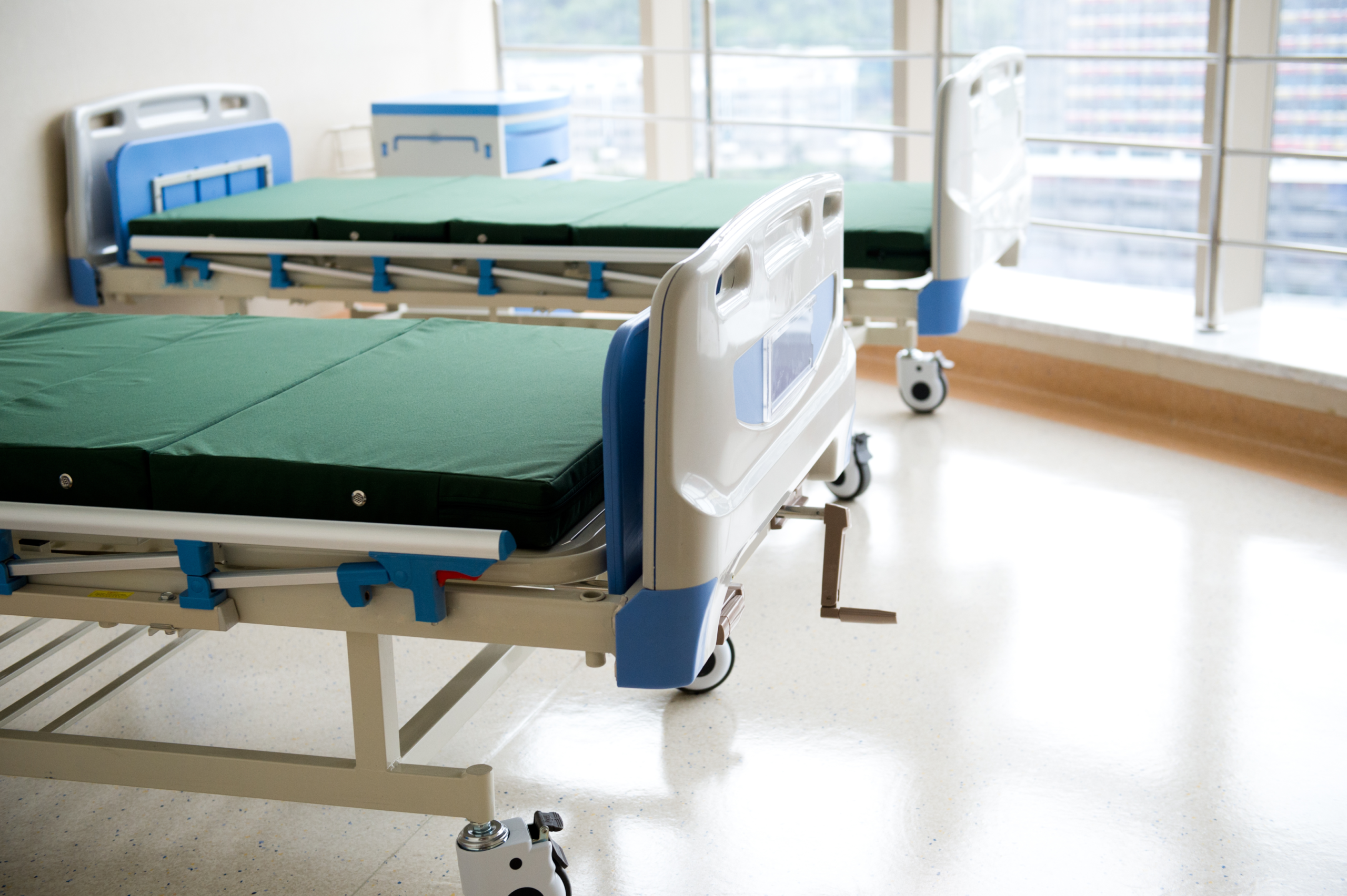 Literie d'hôpital
