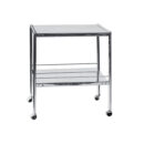 Chariot de bloc 02 étages en INOX PM- CH03