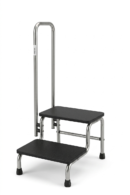 Escabeau 2 Marches avec Rampe de Soutien – Nouveau Modèle- E03