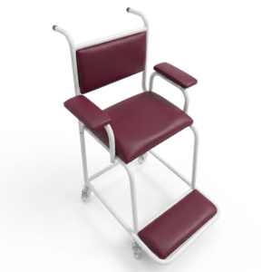 Chaise de Transfert Médicale sur Roulettes avec Repose-Pieds- CS03
