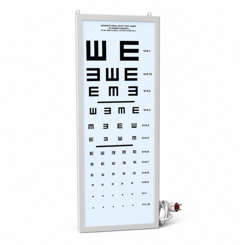 Échelle Opthométrique Lumineuse en Époxy- EH03