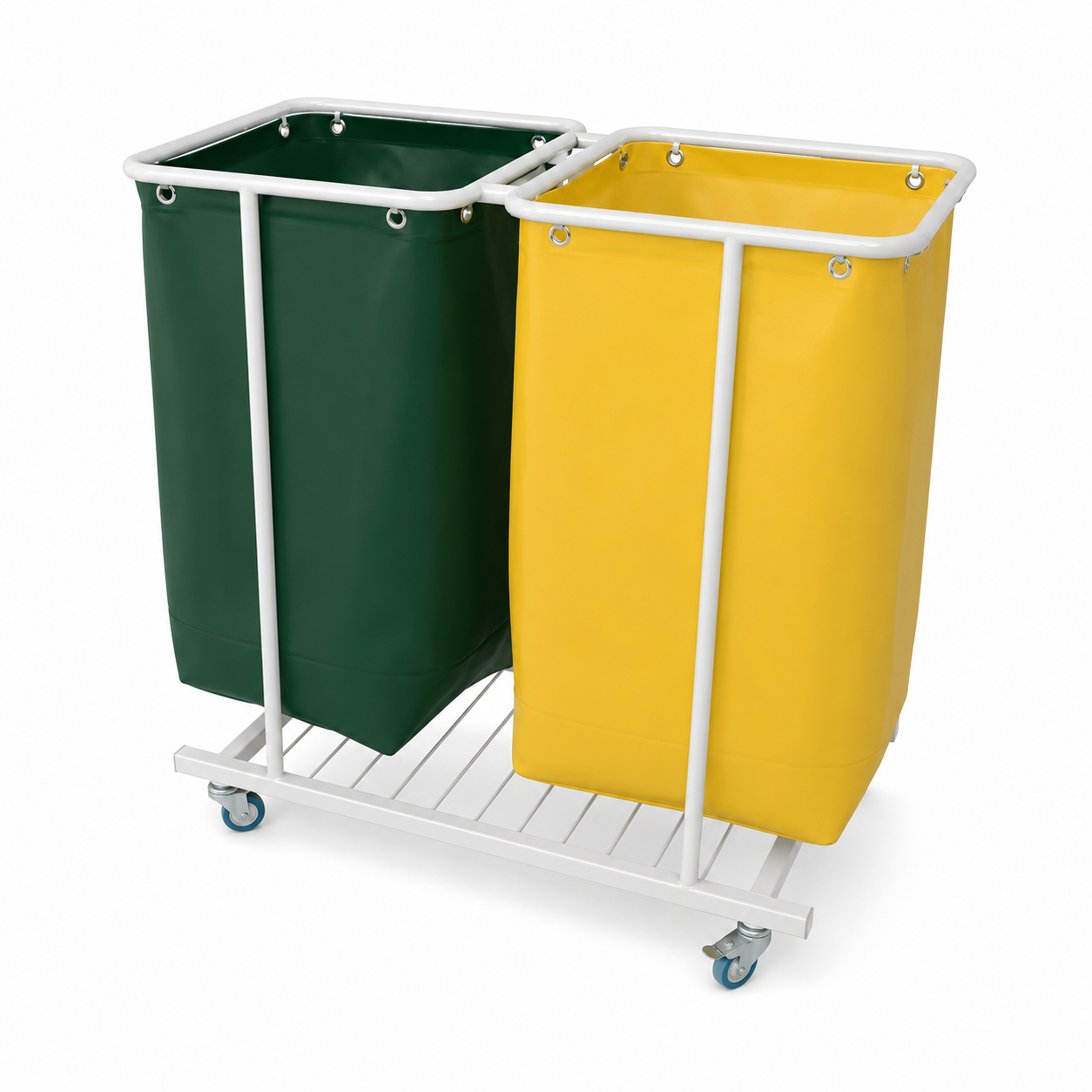 Chariot de Linge Hospitalier à Double Sac- CH06