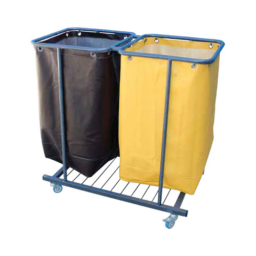 Chariot de Linge Hospitalier à Double Sac- CH06