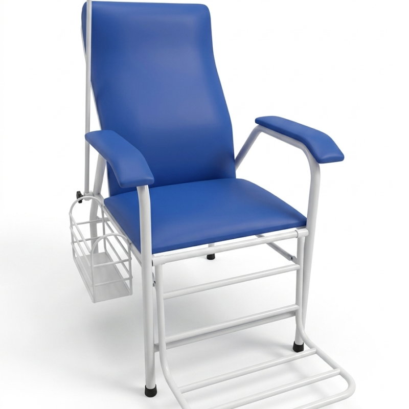 Fauteuil de prélèvement avec repose pieds réglable- FT03