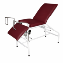 Table gynécologique avec étriers en époxy- TG03