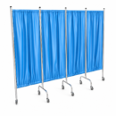 Paravent Médical Pliable à 4 Volets chromé- PV08