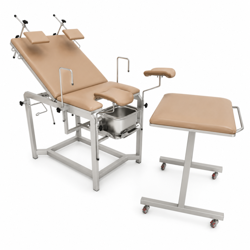 Table d’accouchement avec porte bébé- TA02