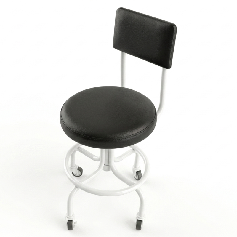 Tabouret médical à vis A/D en époxy- TB01