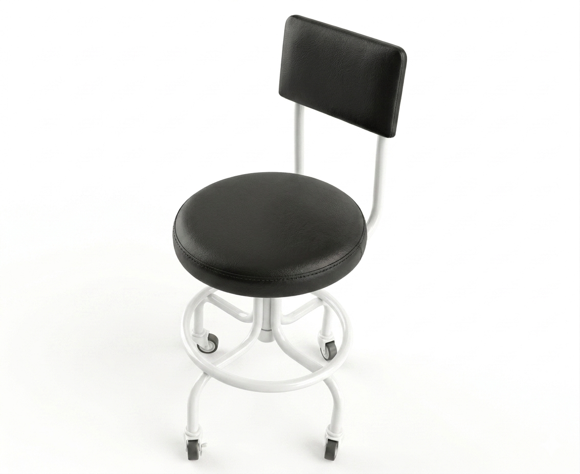 Tabouret médical à vis A/D en époxy- TB01